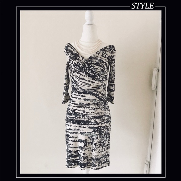 💝Gorgeous DVF Bentley Ruched Silk Jersey Dress 2 - Picture 2 of 5